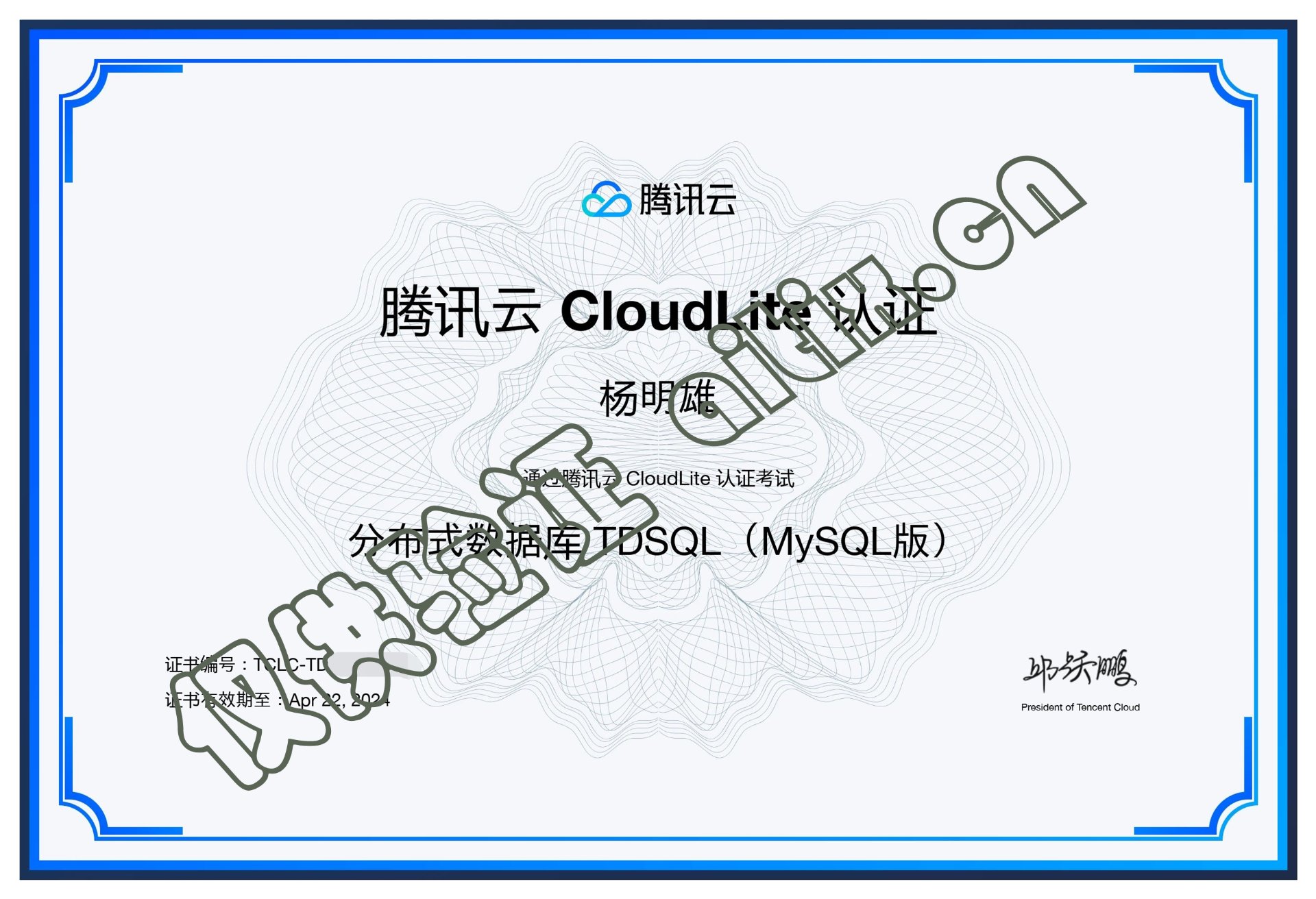 TDSQL（MySQL 版）